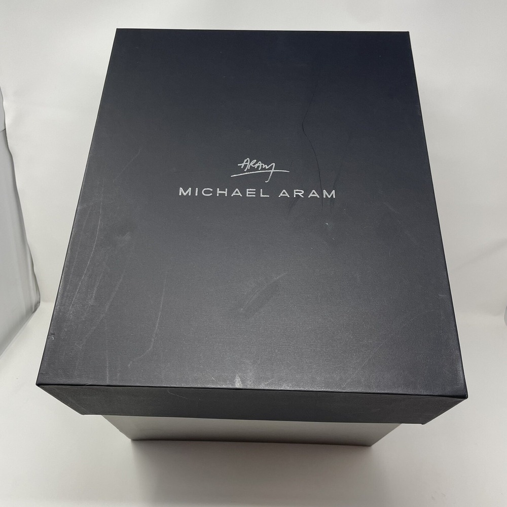 Michael Aram EMPTY BOX for REPLACEMENT / GIFT - 175752 Butterfly Ginkgo Vase Med
